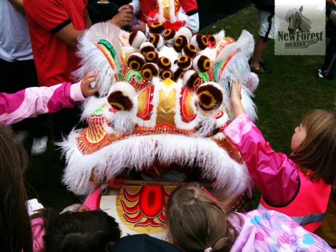 Chinese Dragon at the Milford Music Festival