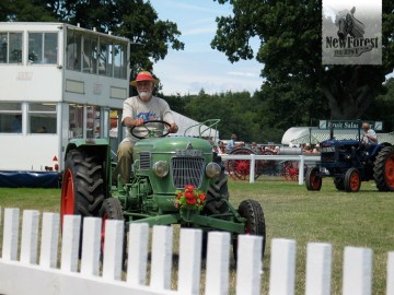 The indispensable vintage tractor display