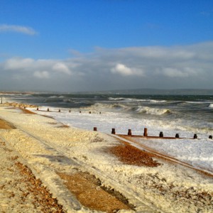 Milford Beach in June