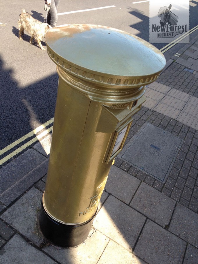 Royal Mail's version of the Gold Letterbox