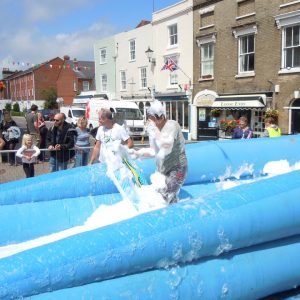 Lymington Giant Waterslide